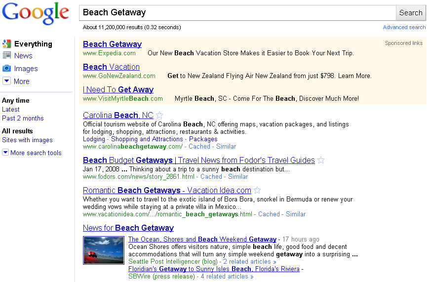 Beach Getaway