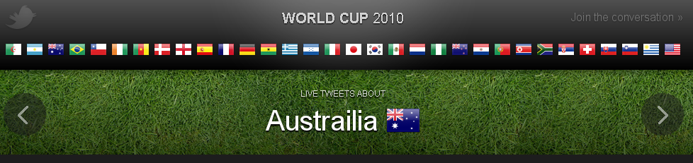 Twitter fails to spell Australia