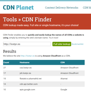 CDN Finder